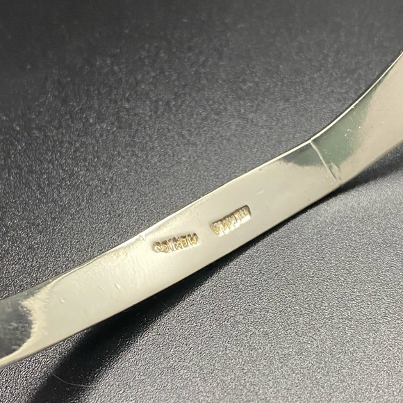 Rare Vintage Mexican Sterling Silver TAXCO Collar Necklace and Cuff Matching Set - Picture 6 of 15